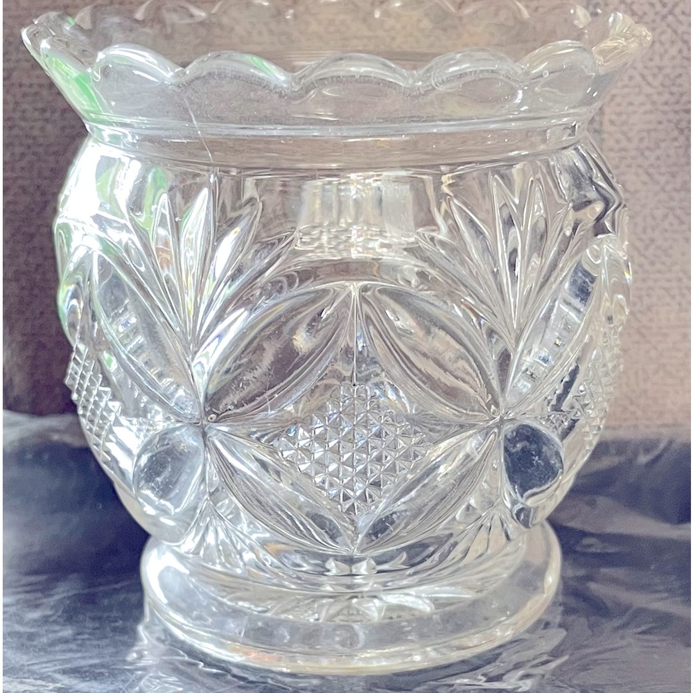 Vintage glass jar